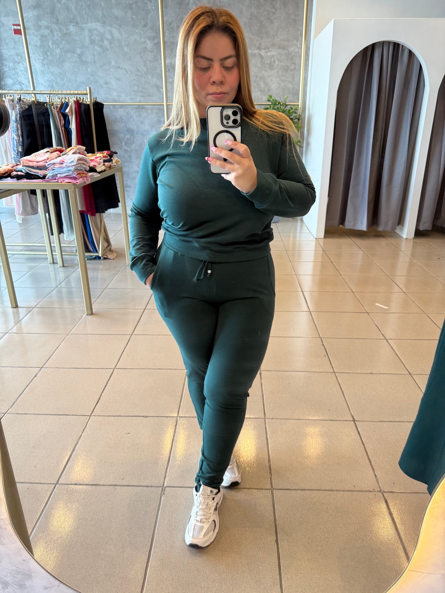 Set buso bota recogida (talla única) funciona para S/M/L