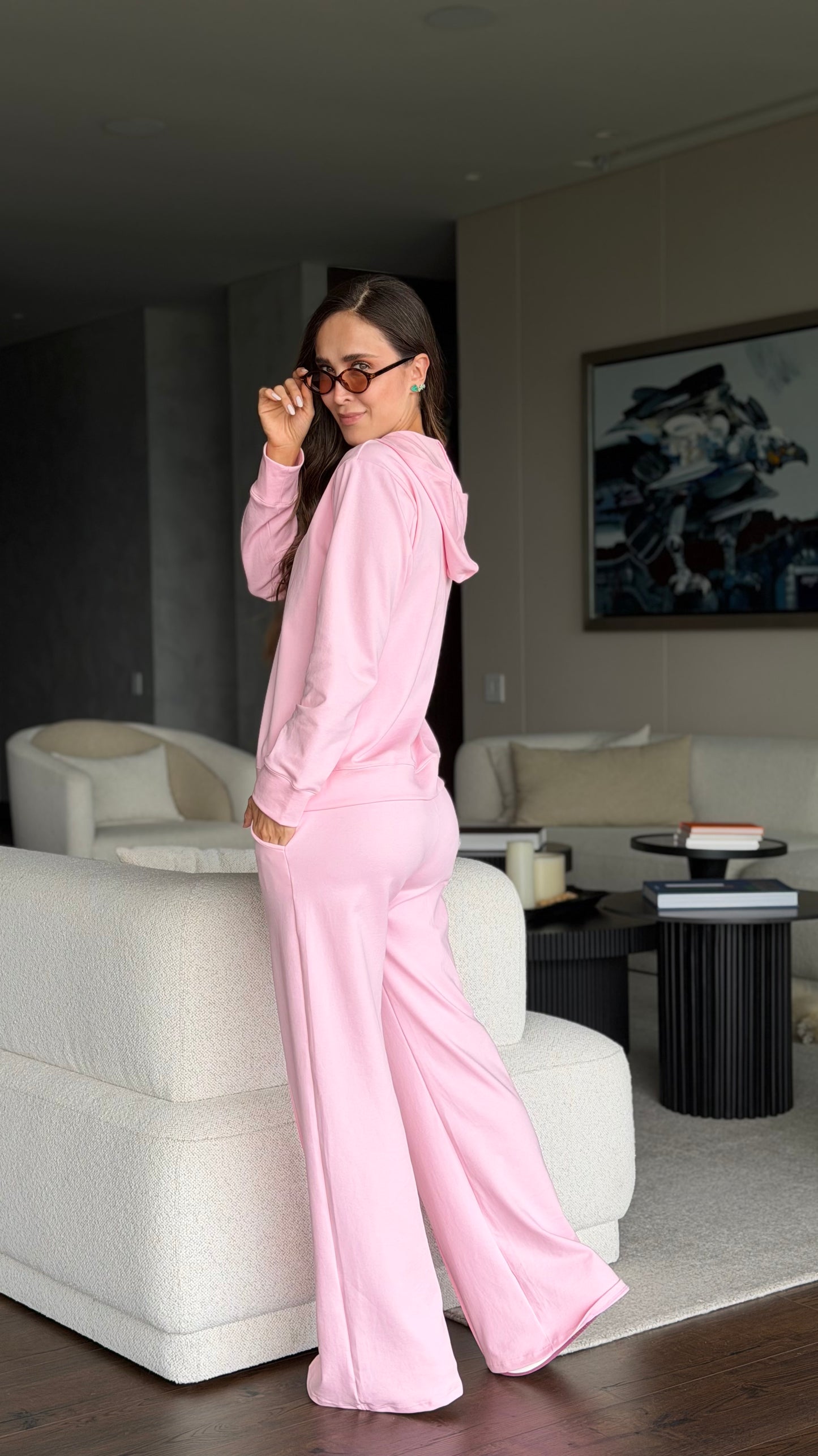 Set Zipper con capucha▪️Elaborado en Tela Qatar! Talla única perfecto para S-M-L