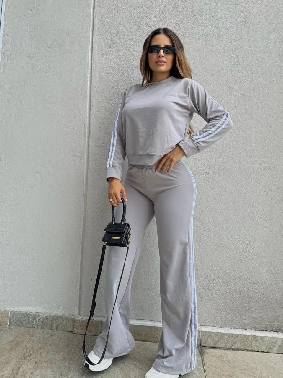 Set buso de rayas (talla única) funciona para talla S/M/L