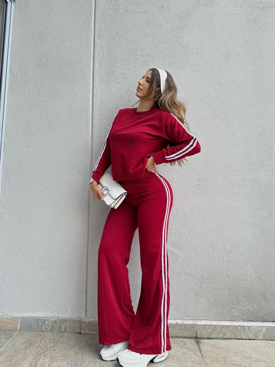 Set buso de rayas (talla única) funciona para talla S/M/L