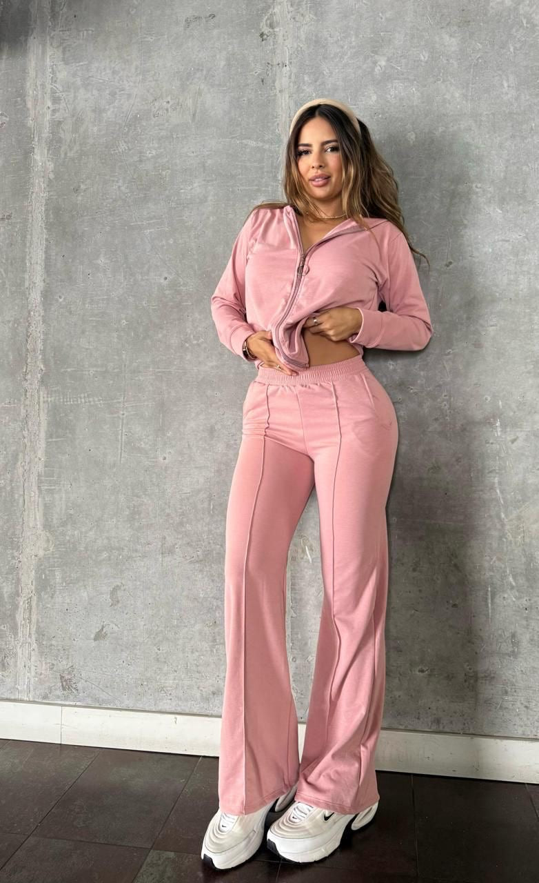 Set buso con capucha y zipper (talla única) funciona para talla S/M/L