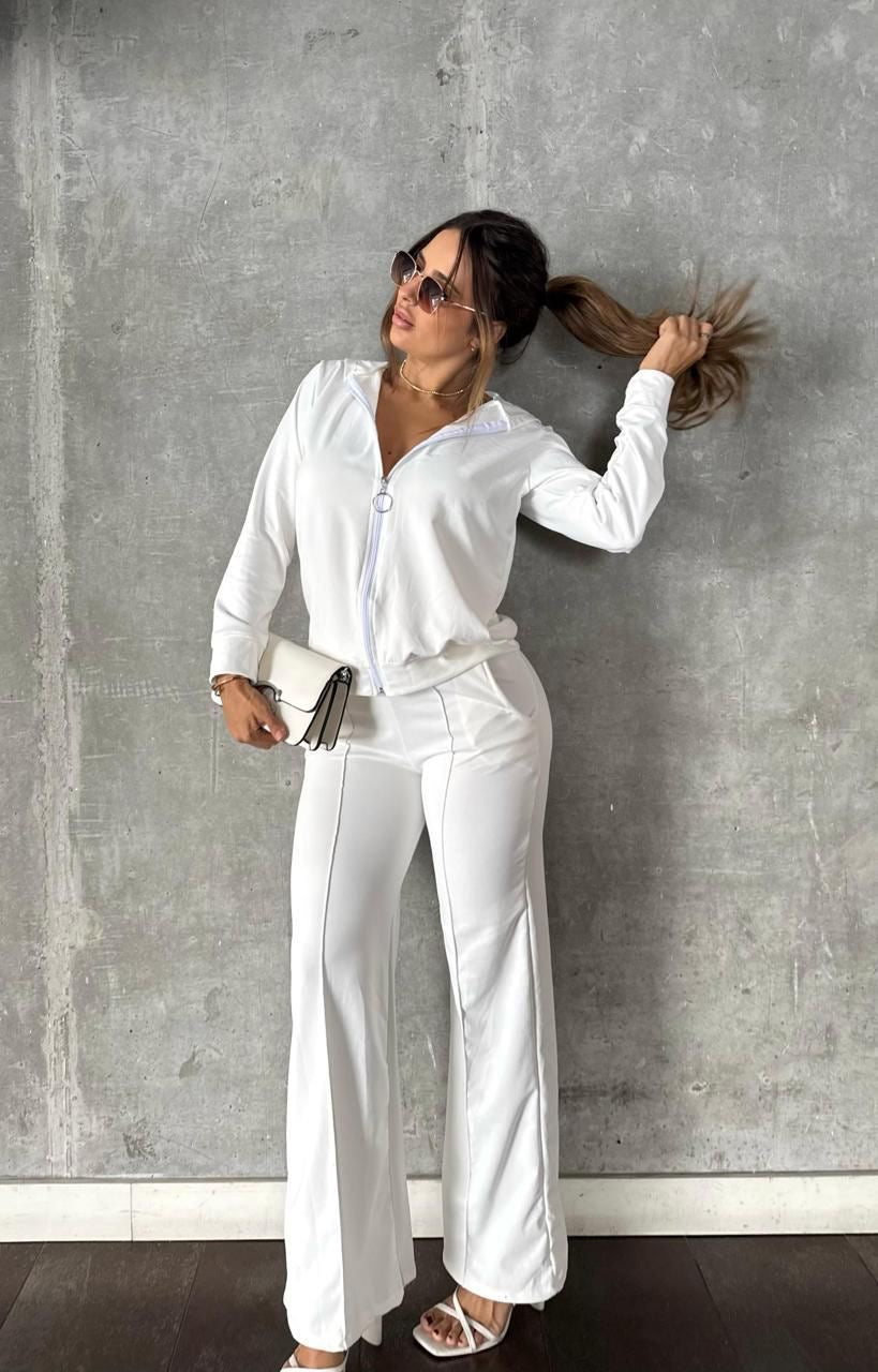 Set buso con capucha y zipper (talla única) funciona para talla S/M/L